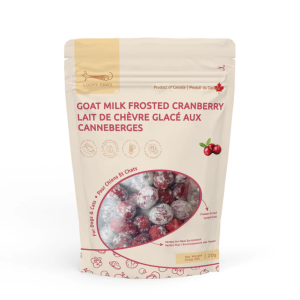 Loopy Paws Canneberges Givrés Lait de Chèvre 30g