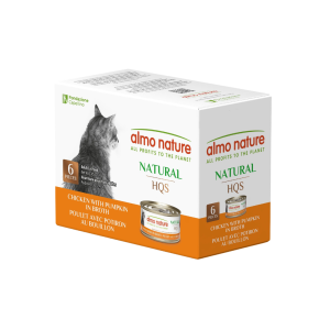 Almo Nature Chat Natural Poulet/Potiron 6x70g