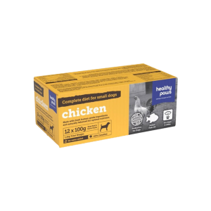 Healthy Paws Chien Complet Poulet Petite Race 1.2kg