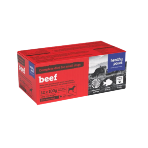 Healthy Paws Chien Complet Boeuf Petite Race 1.2kg